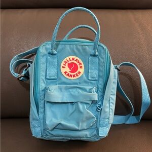 Fjallraven Light Blue Mini Backpack
